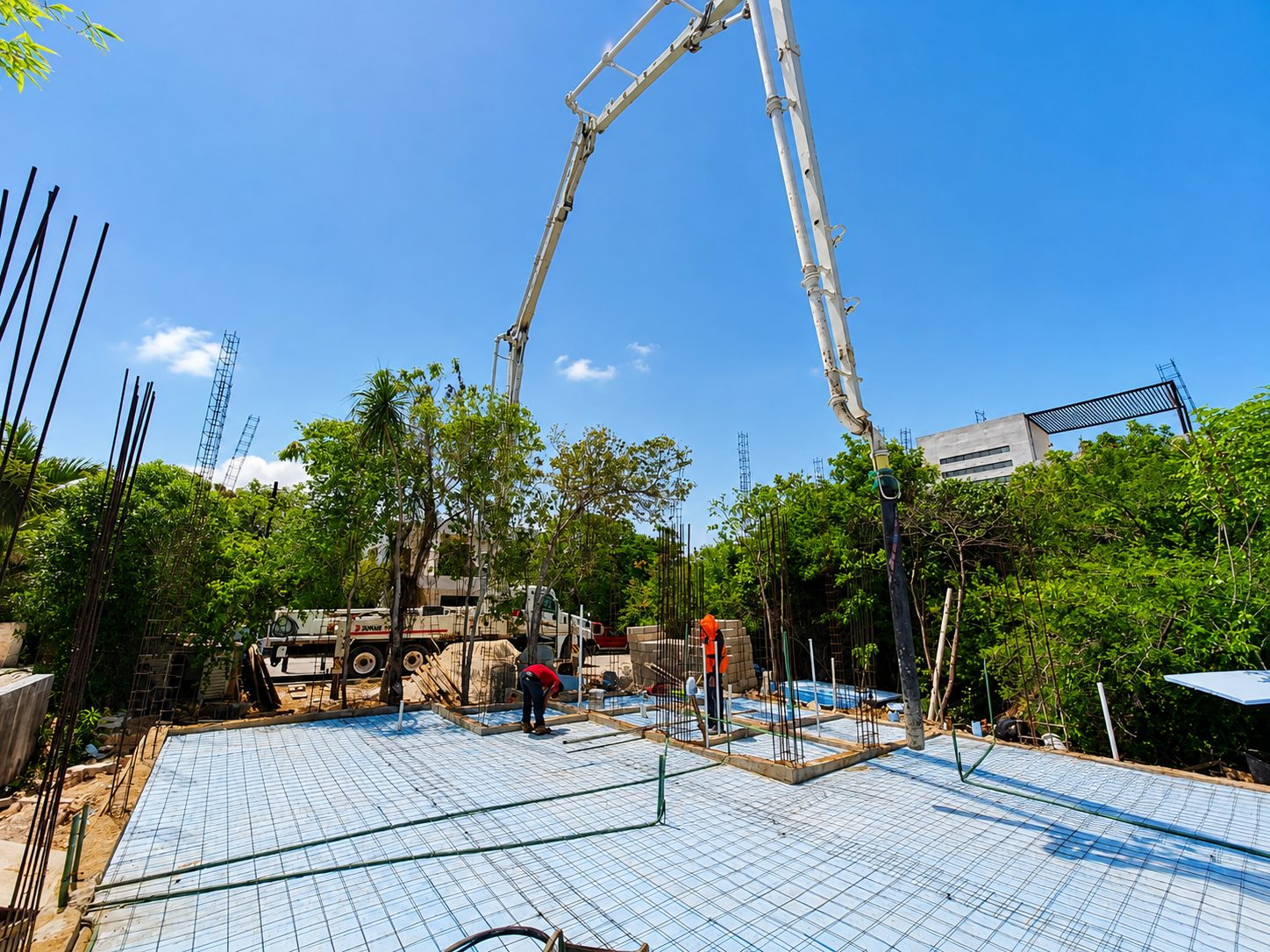 Avance de obra Casa Aria — Cimentación