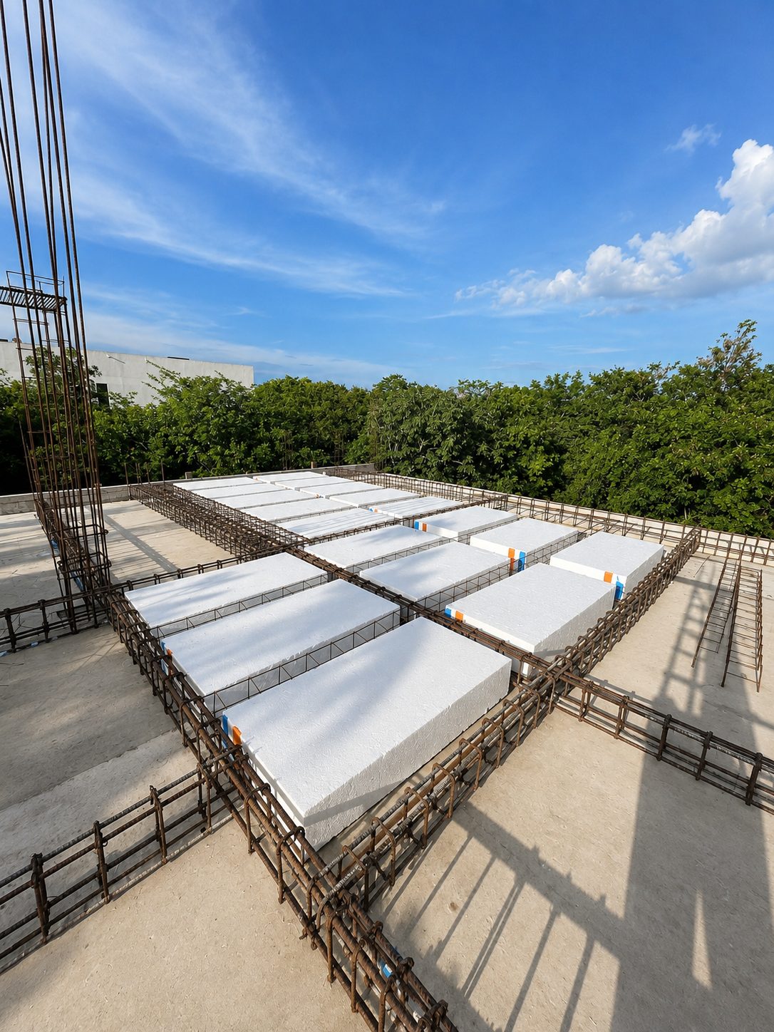 Avance de obra Casa Aria — Estructura