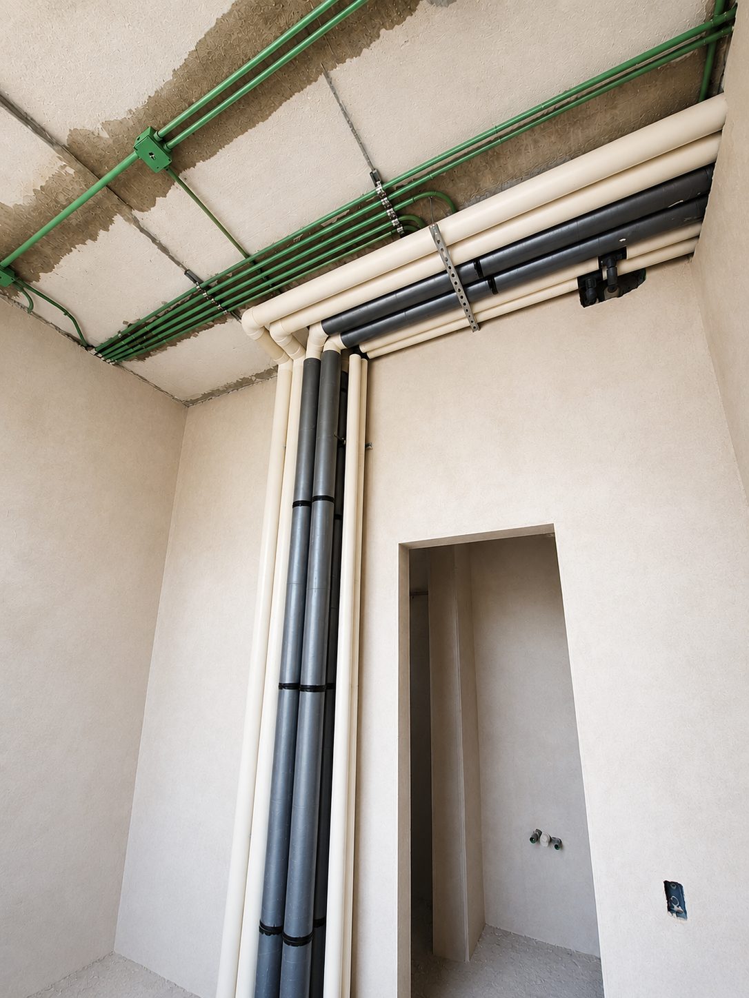 Avance de obra Casa Aria — Instalaciones